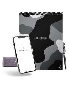 Cuaderno Reutilizable Rocketbook Flip Carta Camo 36 Páginas