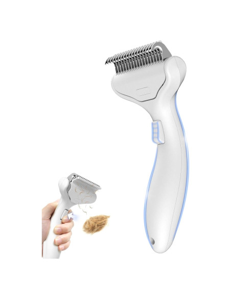 Cepillo Deshedding Profesional VVWVVW para Perros y Gatos - Pelo Largo Cepillo Deshedding Profesional VVWVVW para Perros y Gatos - Pelo Largo