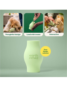 Dispensador de Golosinas para Perros Earth Rated Pequeño Verde 2