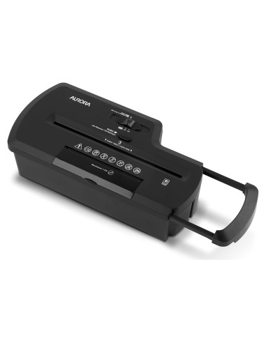 Destructora de papel Aurora AU800SZ 8 hojas corte en tiras