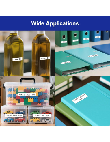 Máquina de Etiquetas SUPVAN E11 Bluetooth con 4 Cintas