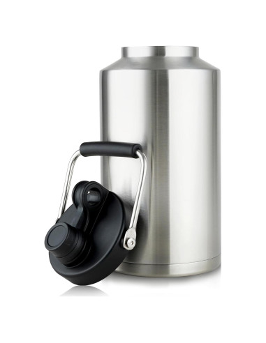 Jarra de Agua Aislada Alathote 1 Galón Acero Inoxidable 128 oz