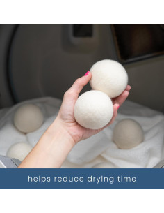 Bolas de Secado de Lana S&T INC. - 6 Piezas 7.4 cm 2