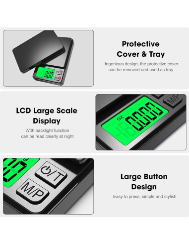 Balanza Digital de Precisión Mik-Nana 300g/0.01g Compacta