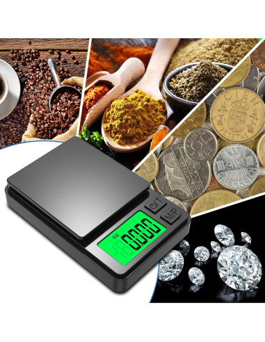 Balanza Digital de Precisión Mik-Nana 300g/0.01g Compacta