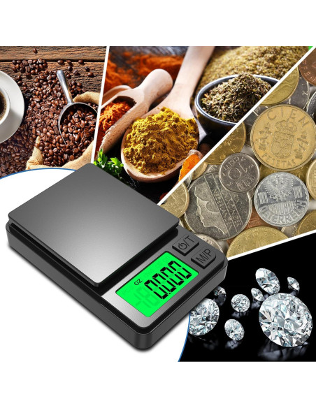 Balanza Digital de Precisión Mik-Nana 300g/0.01g Compacta