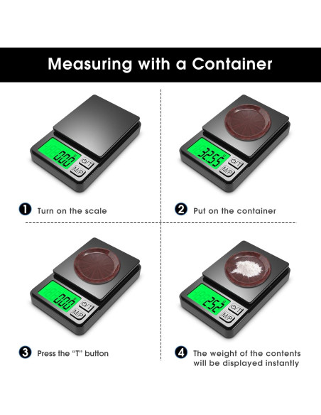Balanza Digital de Precisión Mik-Nana 300g/0.01g Compacta