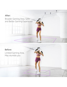 Sistema de Gestión de Cables VR KIWI design V2, 6 Paquetes 2