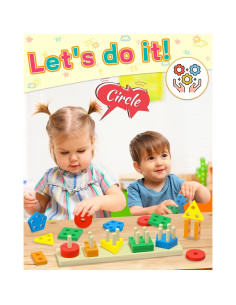 Juguetes Montessori de Madera Zartores para Niños 1-3 Años 2