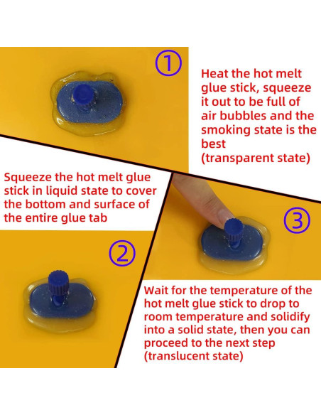 Palos de Pegamento Termofusible CYGOODS 15pcs 11x270mm