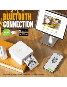 Impresora de Etiquetas Nelko PM230 Mini Bluetooth 54mm 2