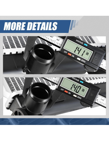 Radiador Auto Dynasty para Toyota Corolla 2019-2020 y Lexus UX