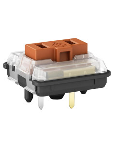 Interruptores Mecánicos Kailh Choc 5-Pin Táctiles 20pcs Marrón