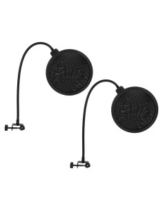 VICASKY Filtro de Micrófono con Clip Doble Cubierta Viento 54cm