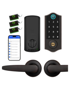 Cerradura Inteligente Harfo DA2L-AG con Huella Dactilar