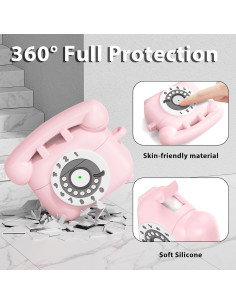 Funda AIRSPO Rosa para AirPods Pro 2 con Kit de Limpieza 2