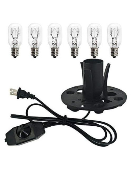 Cable de Lámpara de Sal del Himalaya Smart Eagle 1.83 m con Regulador