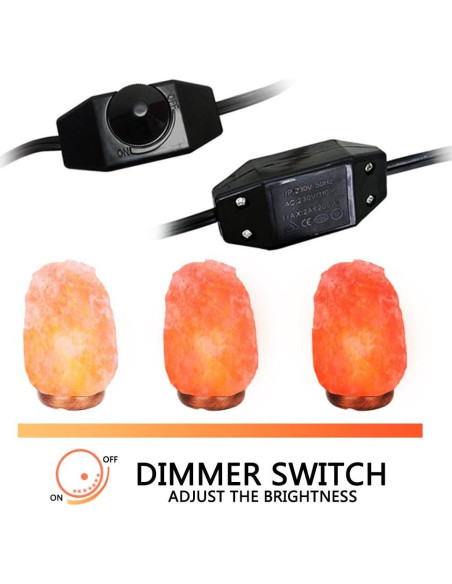 Cable de Lámpara de Sal del Himalaya Smart Eagle 1.83 m con Regulador