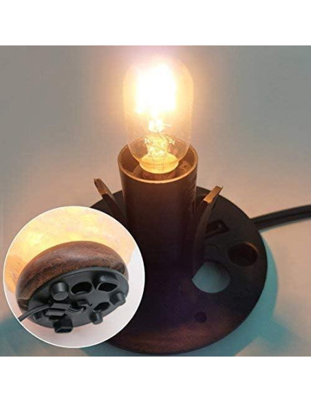 Cable de Lámpara de Sal del Himalaya Smart Eagle 1.83 m con Regulador