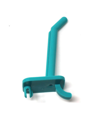 Ganchos de Plástico Teal 5 cm JSP Manufacturing - 25 Unidades