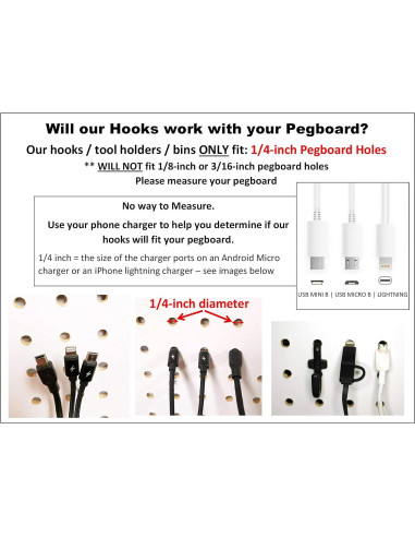 Ganchos de Plástico Teal 5 cm JSP Manufacturing - 25 Unidades