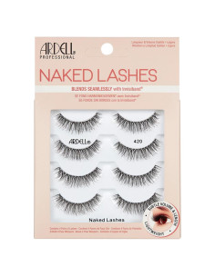 Pestañas Postizas Ardell Naked 420 - 4 Pares, Invisiband