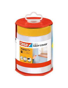tesa Easy Cover Perfect+ Dispensador M - Película enmascarar 33m x 55cm
