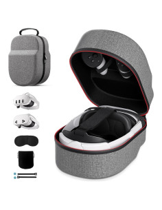 Funda COOWPS para Meta Quest 3S/3/2, Protección total viaje