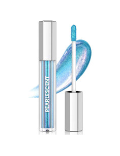 Brillo de Labios Holográfico Camaleón Azul 25g - Larga Duración