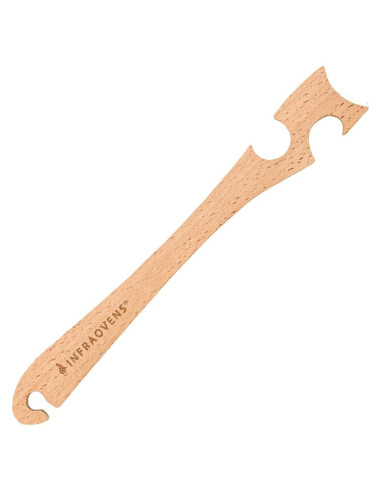 Palanca de Rack de Horno INFRAOVENS de Madera con Mango Largo
