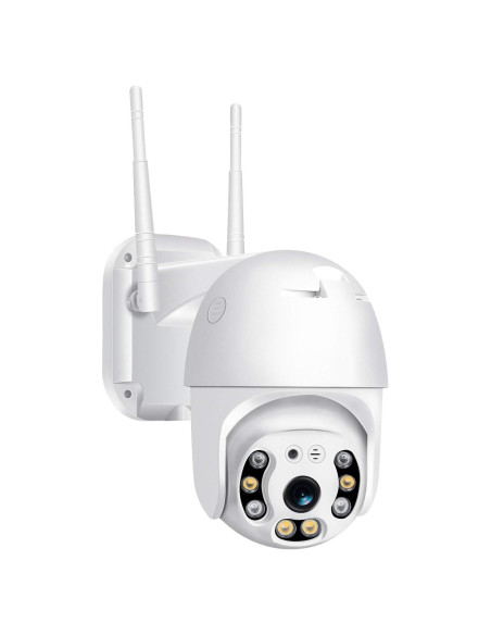 Cámara de Seguridad Exterior WiFi 1080P BESDERSEC Dome IP66