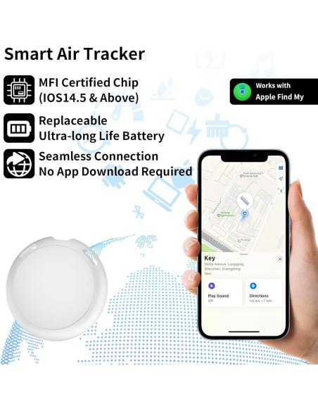 Rastreador GPS Votlik TAGC para Vehículos - Sin Suscripción