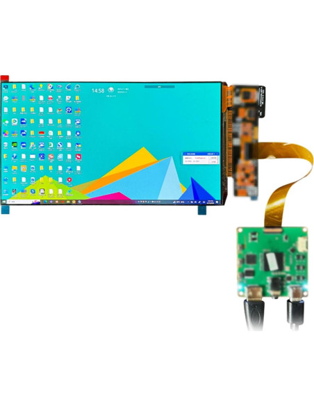 Pantalla AMOLED 7" FHD 90Hz 850 Nits Wisecoco Táctil