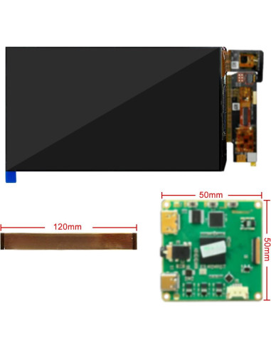 Pantalla AMOLED 7" FHD 90Hz 850 Nits Wisecoco Táctil