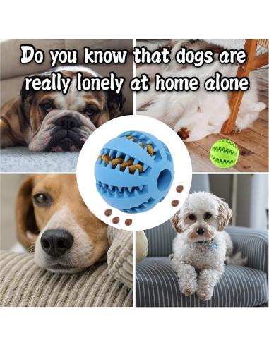 Pelota de Juguete para Perros Hangzhou 2 Unidades Verde y Azul