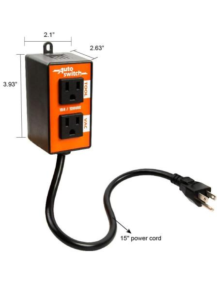 Interruptor Automático de Vacío O'SKOOL TV777 15A 120V Interruptor Automático de Vacío O'SKOOL TV777 15A 120V