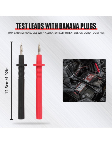 Kit de Pruebas de Circuito Automotriz BELEY 48PCS Multímetro