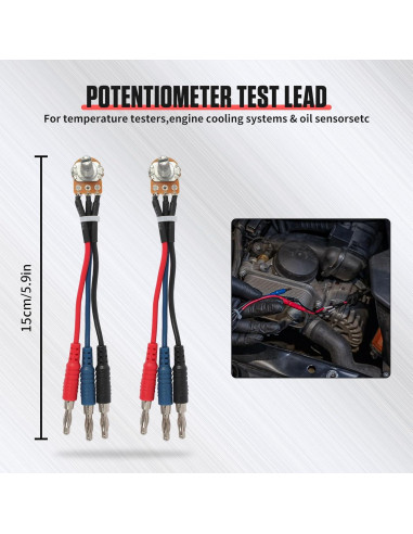 Kit de Pruebas de Circuito Automotriz BELEY 48PCS Multímetro