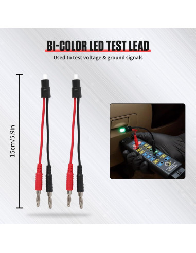 Kit de Pruebas de Circuito Automotriz BELEY 48PCS Multímetro