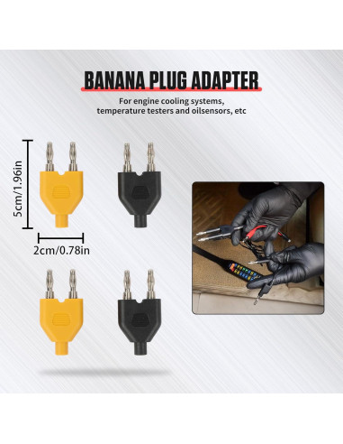 Kit de Pruebas de Circuito Automotriz BELEY 48PCS Multímetro