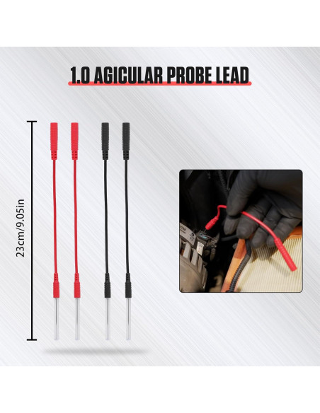 Kit de Pruebas de Circuito Automotriz BELEY 48PCS Multímetro