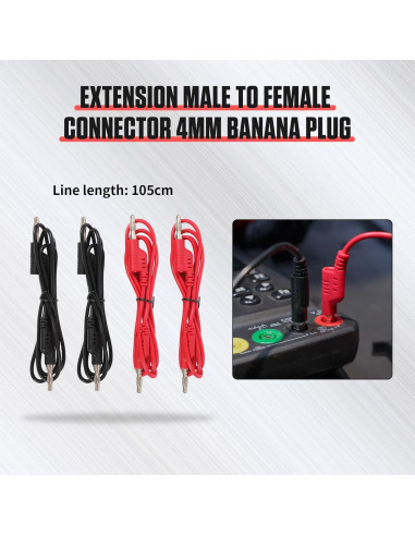 Kit de Pruebas de Circuito Automotriz BELEY 48PCS Multímetro