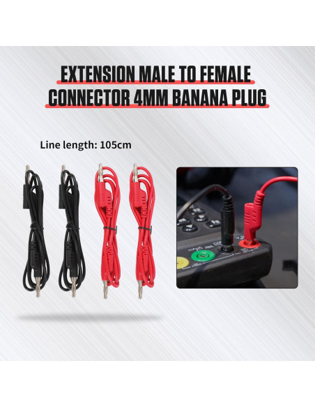 Kit de Pruebas de Circuito Automotriz BELEY 48PCS Multímetro