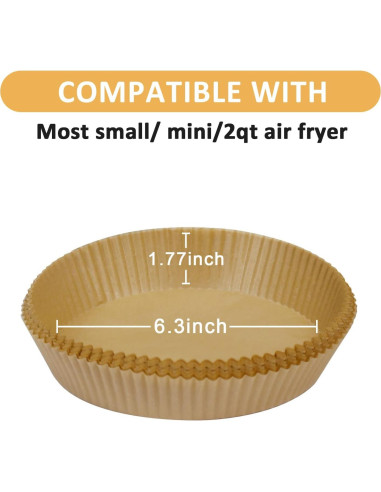 Forros de papel pergamino SIUDANGKA 100 piezas 16x4.5cm