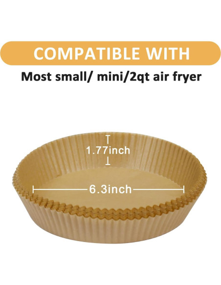 Forros de papel pergamino SIUDANGKA 100 piezas 16x4.5cm