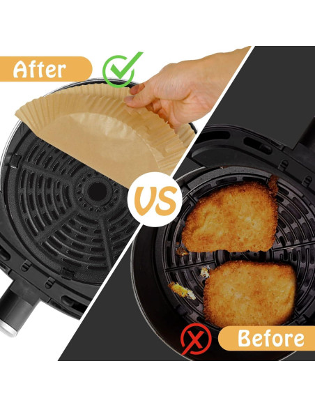 Forros de papel pergamino SIUDANGKA 100 piezas 16x4.5cm