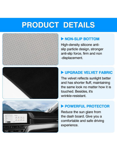 Cubierta de tablero Autorder para Toyota Camry 2025-2026