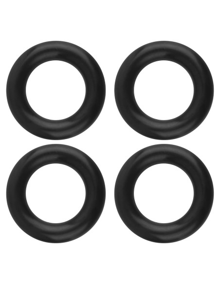 4 Soportes de Escape de Caucho Figpade 5.92cm Duraderos