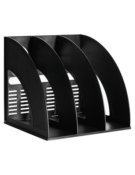 Organizador de Escritorio SAYEEC 3 Compartimentos Negro Organizador de Escritorio SAYEEC 3 Compartimentos Negro