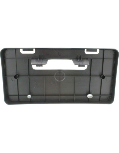 Soporte de Placa de Licencia Frontal DAT AUTO PARTS TO1068122 Negro